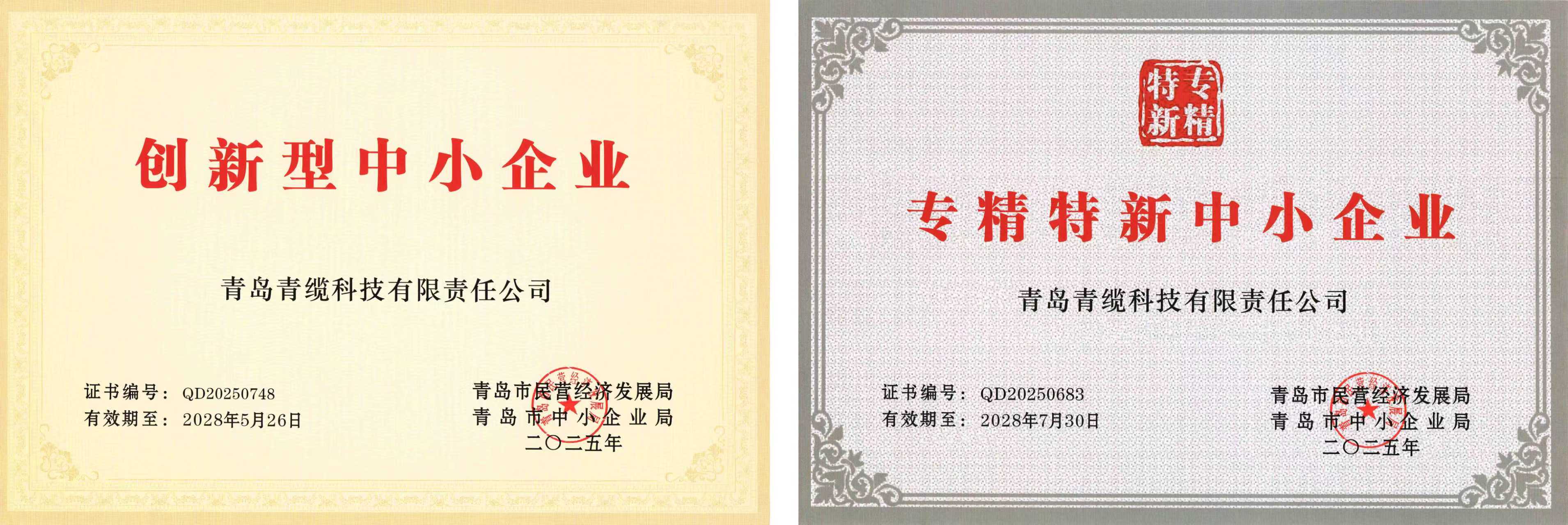 金百利获评“创新型中小企业”并顺利通过“专精特新中小企业”复评(图1)